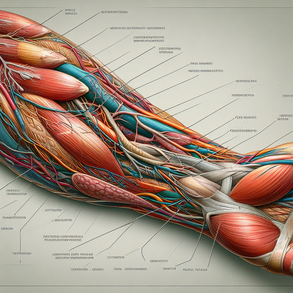 imagen anatómica de un brazo