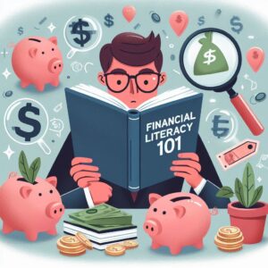 imagen de una persona estudiando sobre Finanzas personales